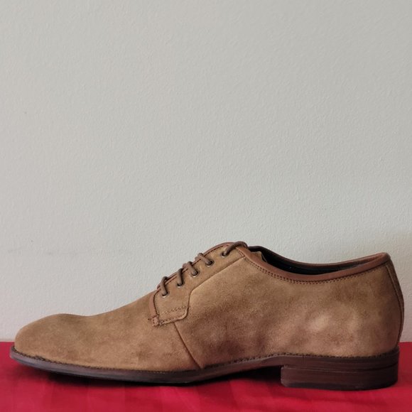 BRAND NEW, COLE HAAN, BOURBON SUEDE DRESS SHOES, SIZE 8.5!!! - Picture 4 of 10
